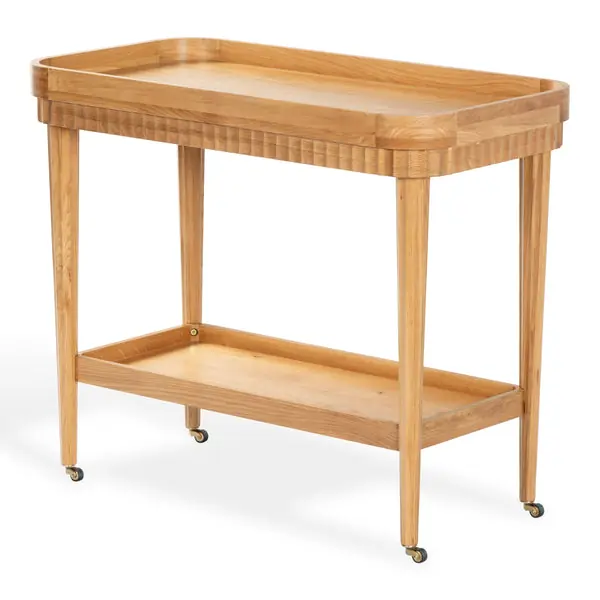 FeliciabrianaWood2ShelfBarCart Latest