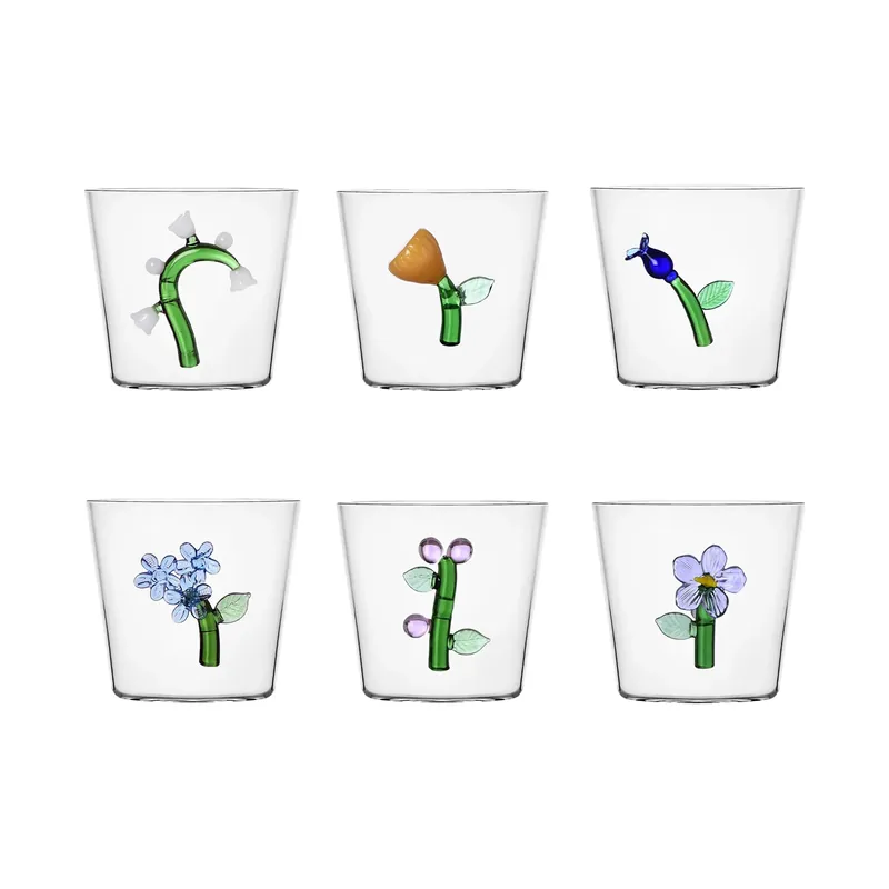 Trusted Brand Ichendorf MilanoBotanica Tumbler (Set of 6)