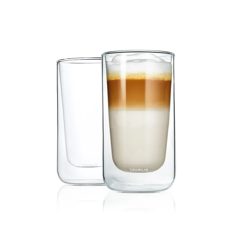 BlomusNero Set Latte Macchiato / Tea Glasses (Set of 4) Factory Price