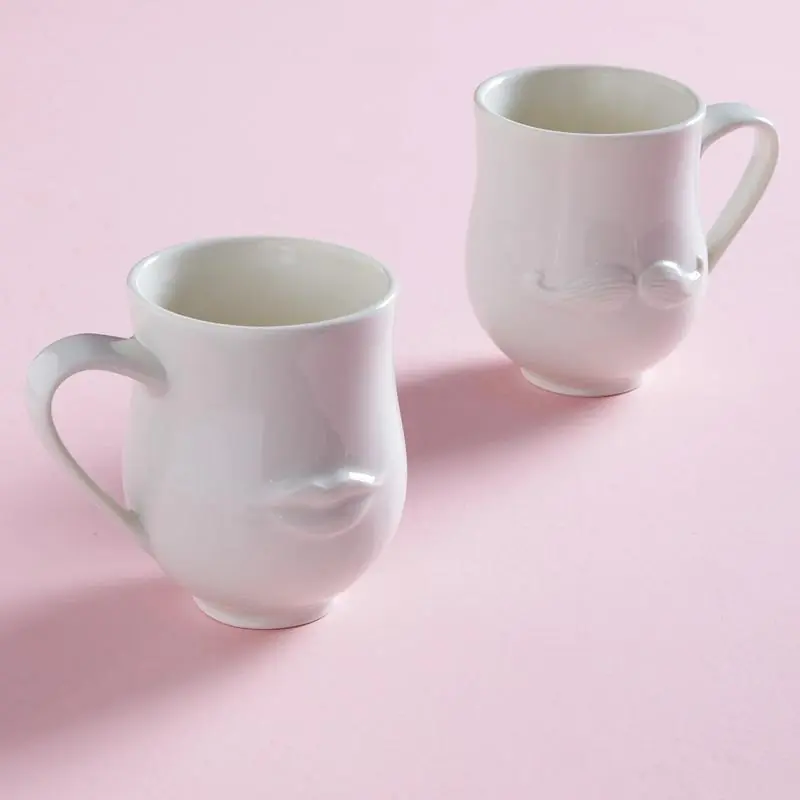Wholesale Jonathan AdlerMr. & Mrs. Reversible Mug (Set of 2)