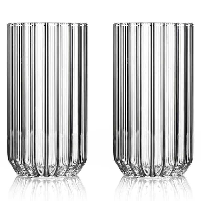 Bargain FferroneDearborn Highball Glass (Set of 2)