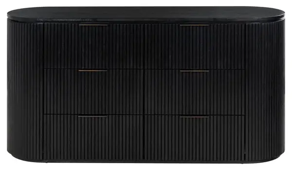 RikkiFluted6DrawerWoodDresser Shop Now