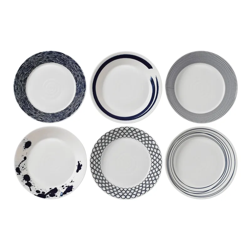 Fresh Stock Royal DoultonPacific Mixed Patterns Pasta Bowl (Set of 6)