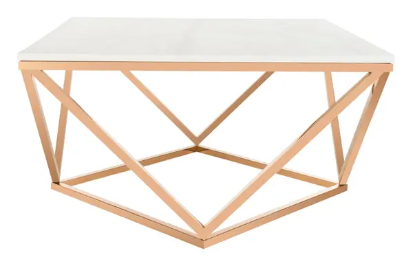 TopekaMarbleTopCocktailTable Buy Today