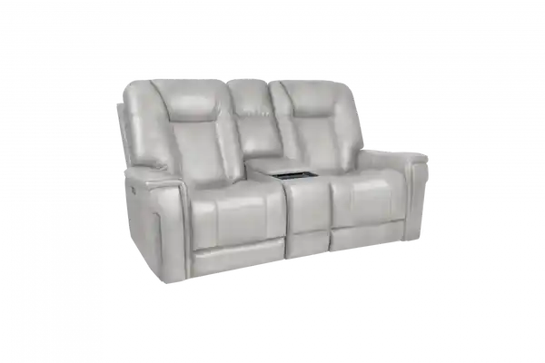 Shop Now SanibelConsoleLoveseatW/powerRecline,PowerHeadRests,PowerLumbar&WirelessCharger(layFlat)