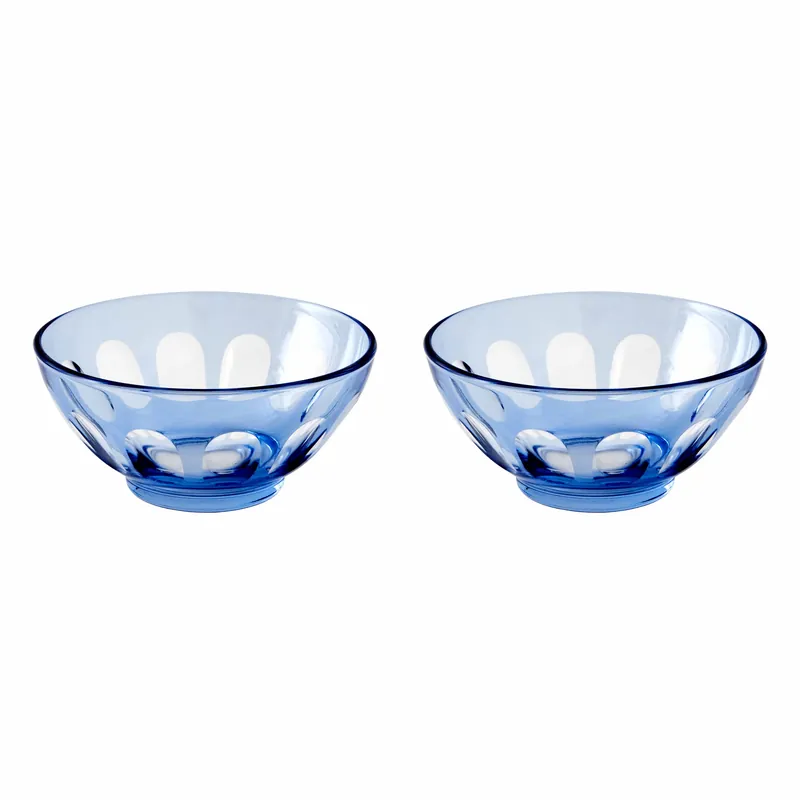 Fan Favorite Sir MadamAcqua Rialto Glass Bowl (Set of 2)