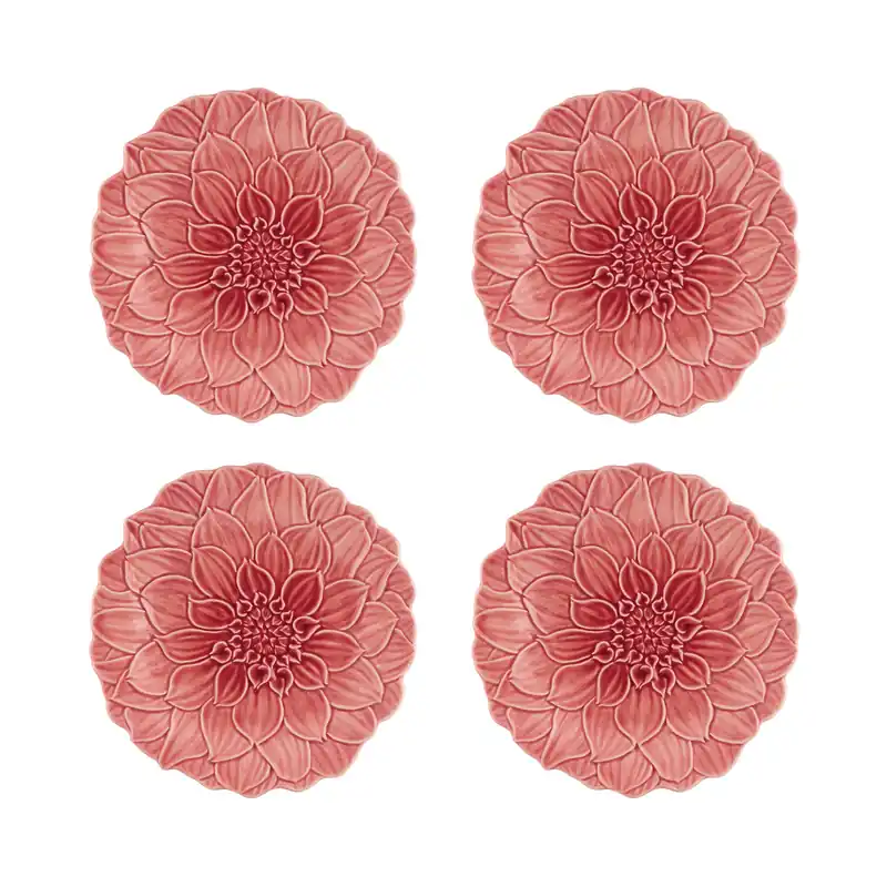 Bordallo PinheiroMaria Flor Dahlia Dessert Plate (Set of 4) Buy Direct