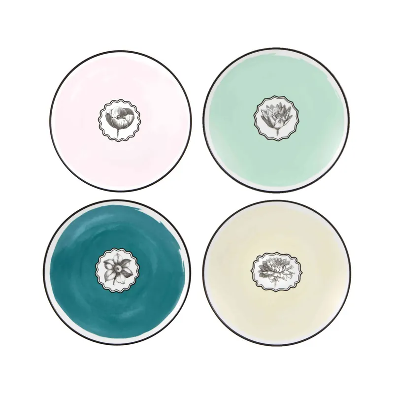 Vista AlegreHerbariae Dessert Plate (Set of 4) New Release