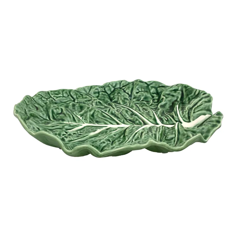 Money Back Guarantee Bordallo PinheiroCabbage Fruit Bowl/Platter