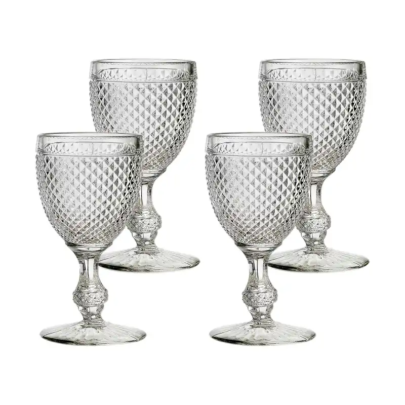 Vista AlegreBicos Wine/Water Goblet (Set of 4) Hot Deal