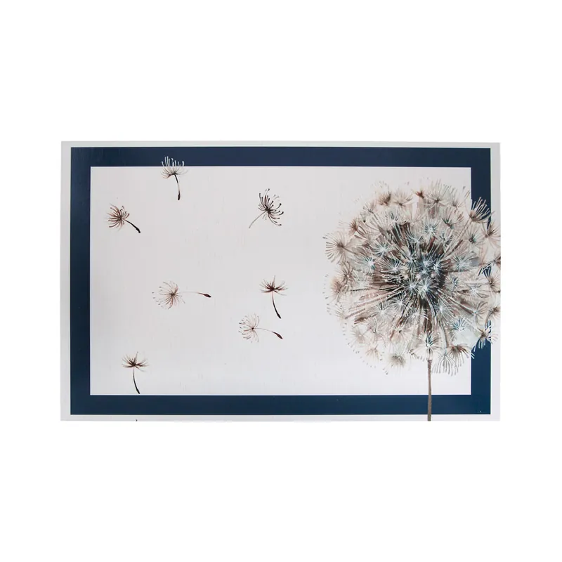 The LinoDandelion Rectangular Placemat (Set of 4) Best Choice