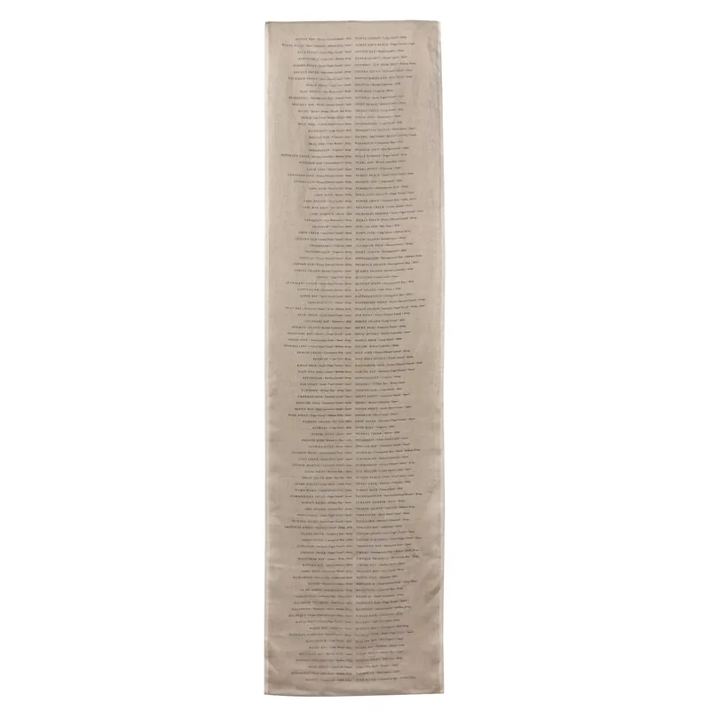 Sir MadamOyster List Table Runner Weekend Sale