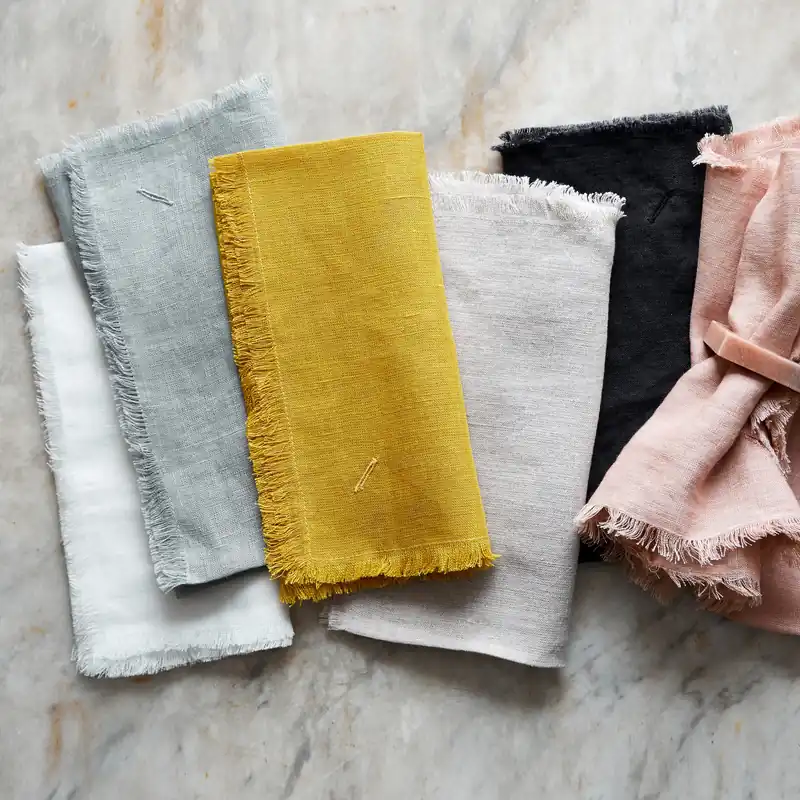 Flash Sale Sir MadamSolid Square Napkin (Set of 4)