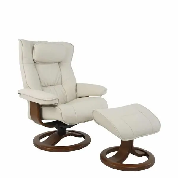 RegentRReclinerWithFootstool Handmade