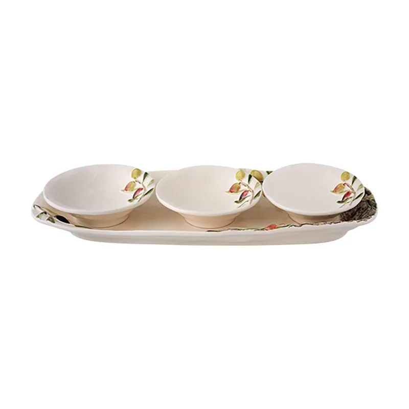 Bordallo PinheiroOlival Platter and 3 Bowls Set Genuine