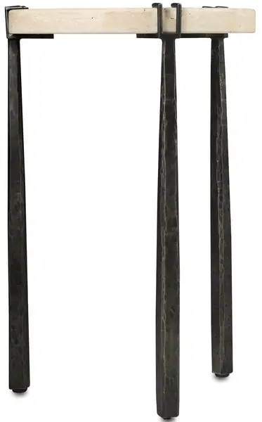 Today Only DriftwoodMetalSpotTable