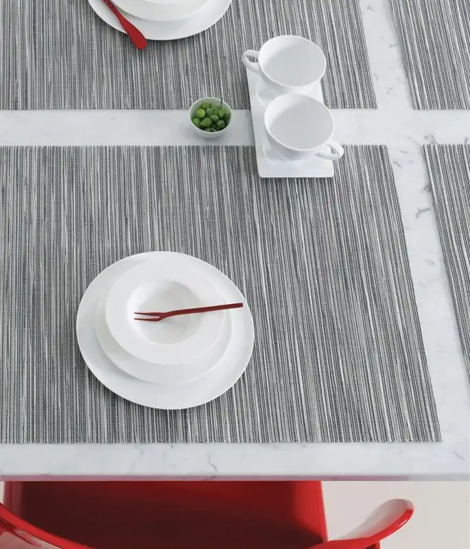 Secure Checkout ChilewichRib Weave Rectangle Placemat (Set of 4)
