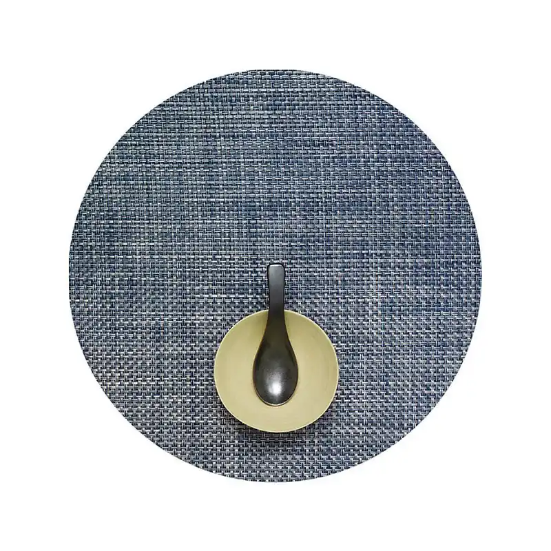 Super Sale ChilewichBasketweave Round Placemat (Set of 4)