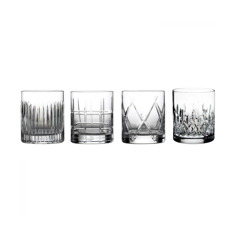 WaterfordShort Stories Double Old Fashion Glass (Set of 4) Same Day Shipping