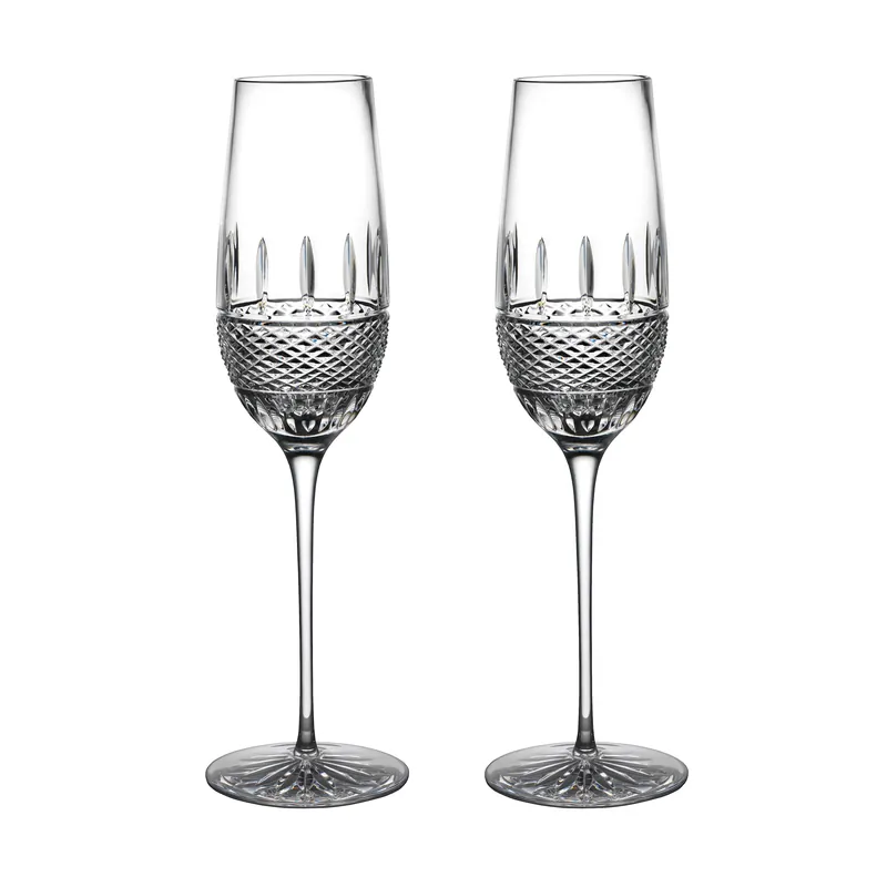Exclusive Offer WaterfordIrish Lace Flute Glass (Set of 2)