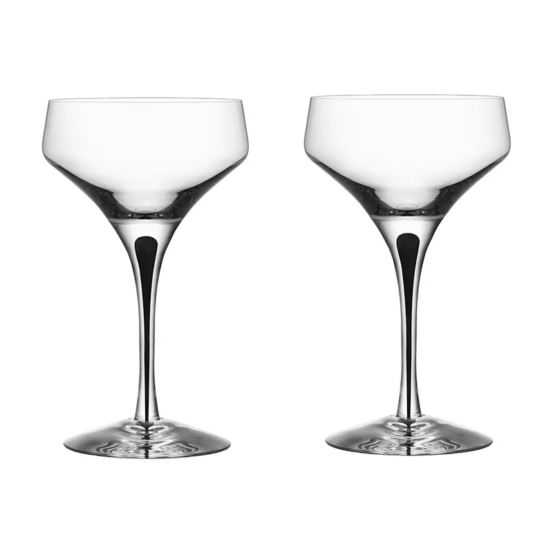 OrreforsMetropol Coupe Glass (Set of 2) Next Day Delivery