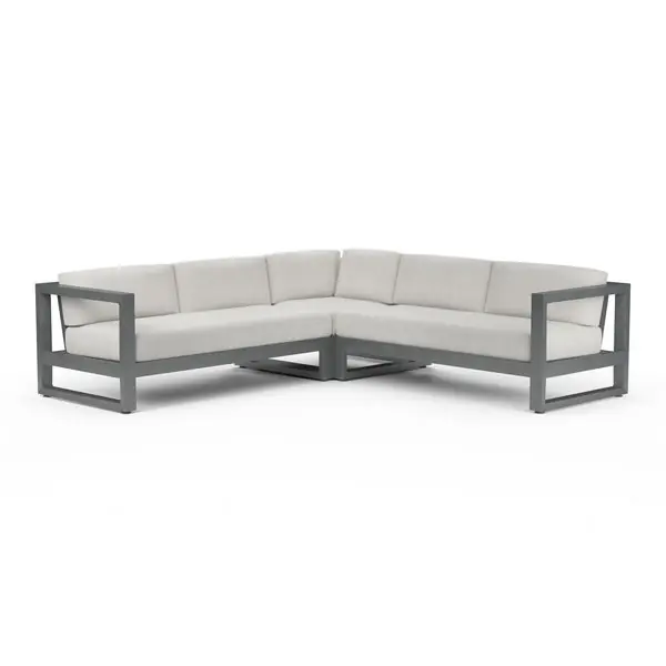 RedondoSectionalInCastSilver,NoWelt Holiday Sale