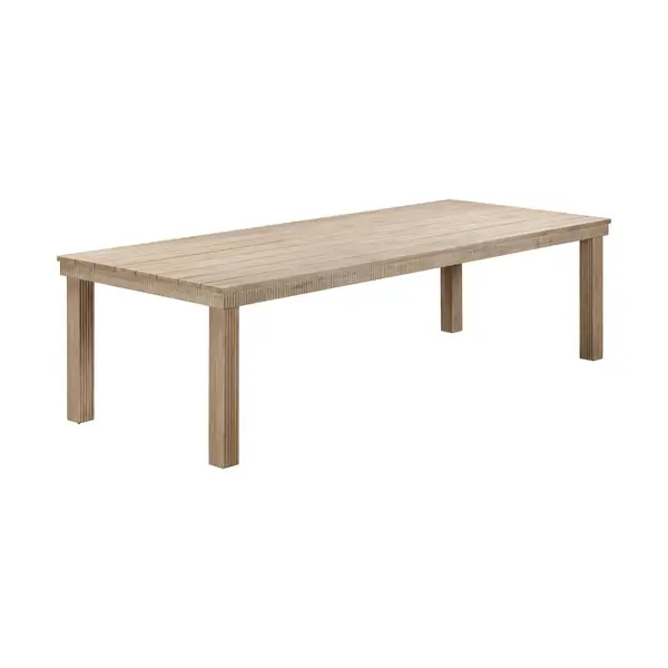 In Demand CassieNatural108InchRectangularOutdoorDiningTable