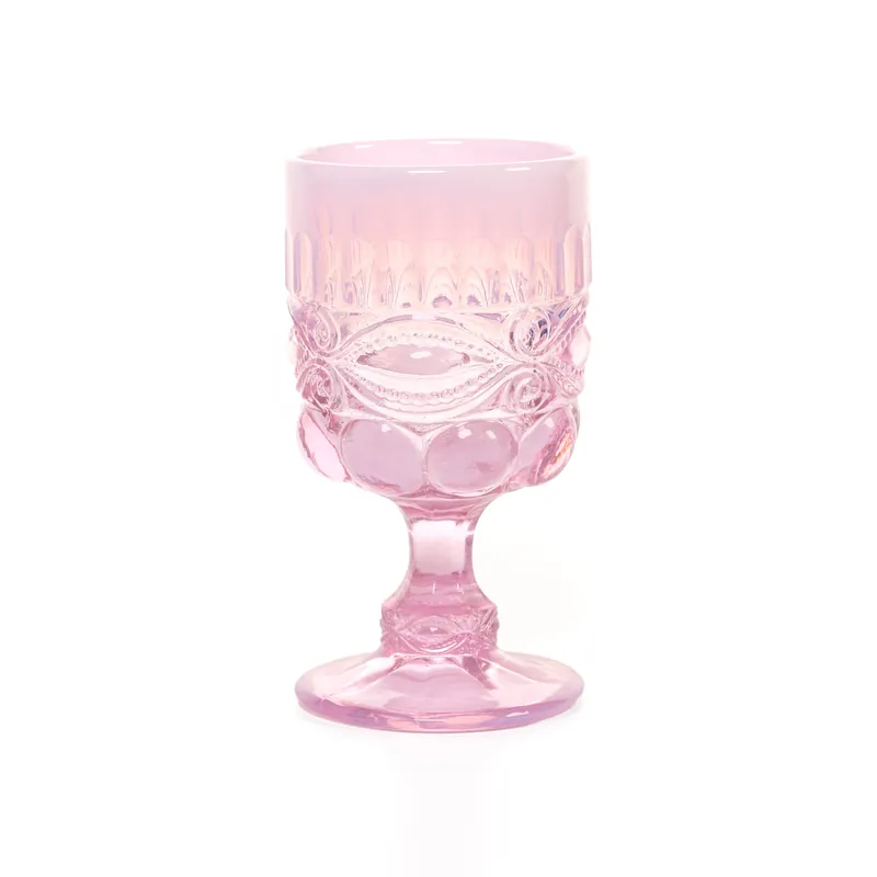 Authentic Mosser GlassEye Winker Goblet (Set of 4)
