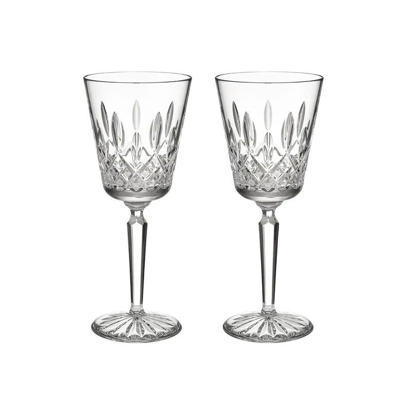 WaterfordLismore Tall Wine Glass (Set of 2) Handmade