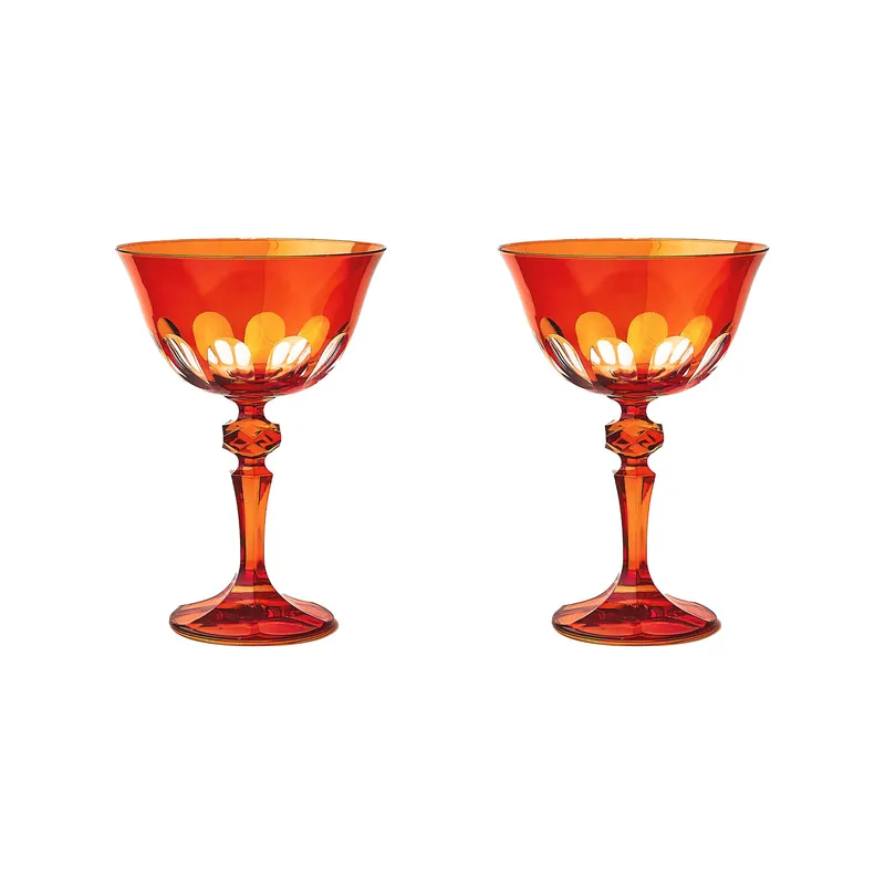 Fast Shipping Sir MadamAcqua Rialto Coupe Glass (Set of 2)