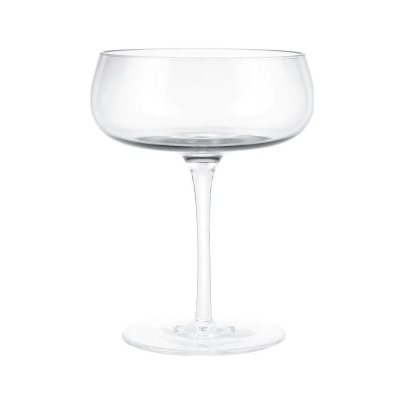 Final Sale BlomusBelo Clear Champagne Saucer (Set of 2)