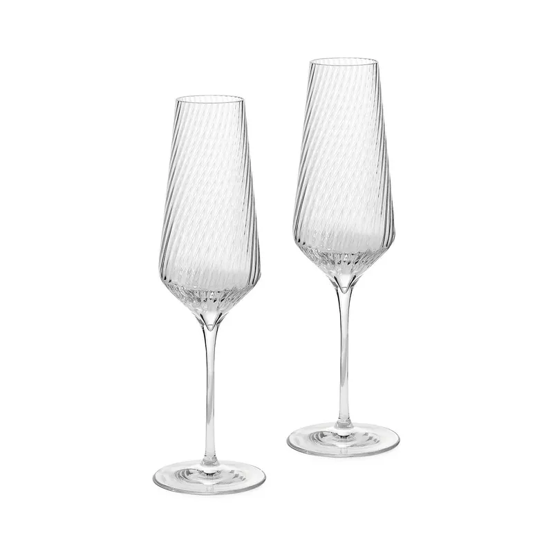 Free Shipping WedgwoodVera Wang Swirl Flute (Set of 2)