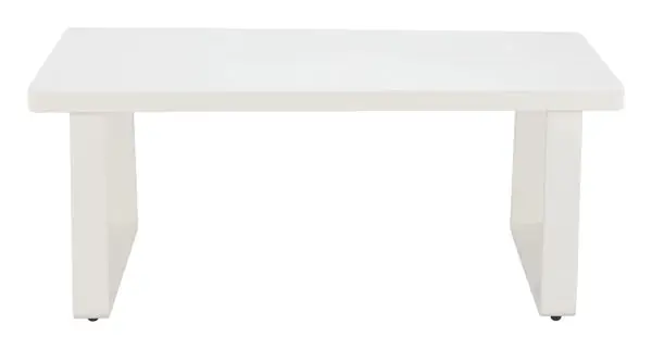 Modern WeltCoffeeTableWhite