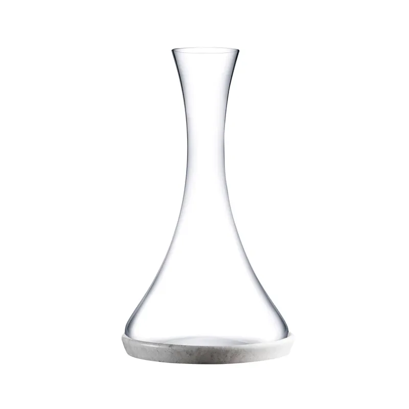 Nude GlassJazz Wine Decanter with Marble Base Money Back Guarantee