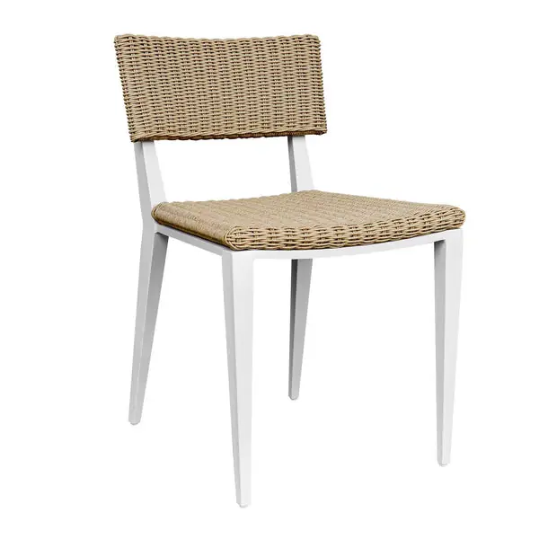 CalbasWhiteOutdoorDiningChair-SetOf2 Secure Checkout