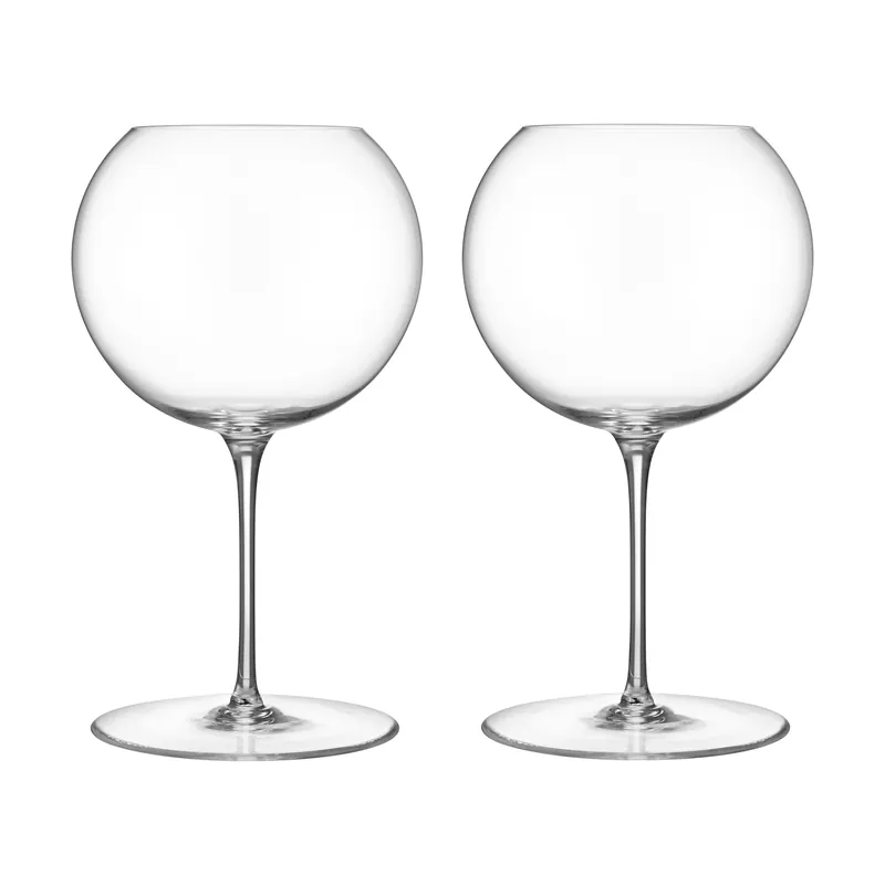 OrreforsGeometry Red Wine Glass (Set of 2) Worldwide Shipping