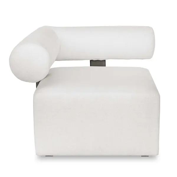 Last Chance BolsterBackWhiteOutdoorCornerSofa