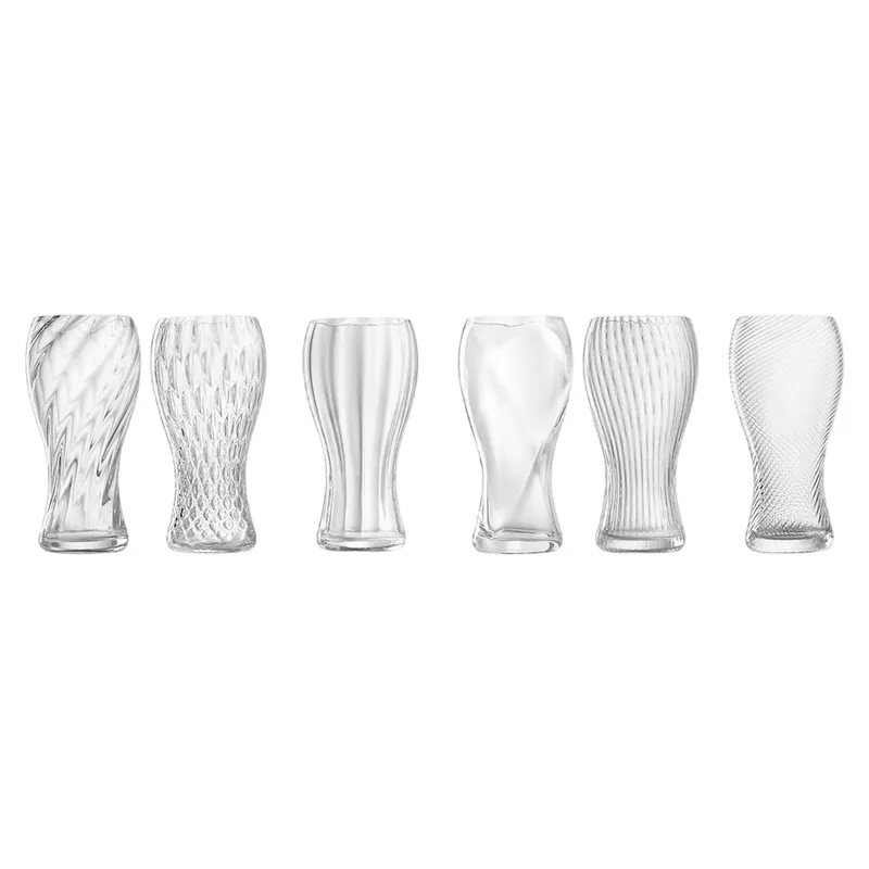 Instant Buy Nason MorettiMarilyn Beer Glass (Set of 6)