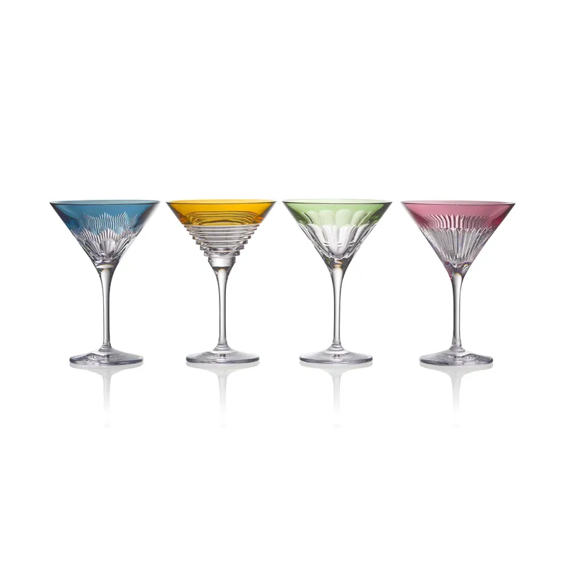Buy Online WaterfordMixology Color Mixed Martini Glass (Set of 4)