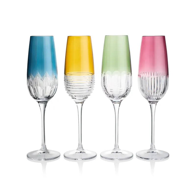 WaterfordMixology Color Mixed Flute (Set of 4) Money Back Guarantee