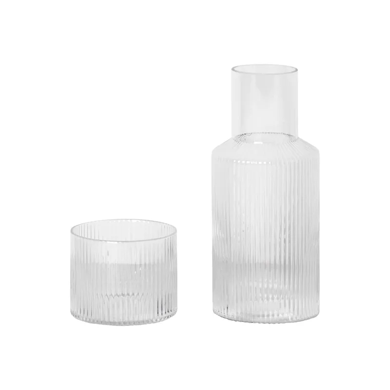 Ferm LivingRipple Carafe Set Low Price