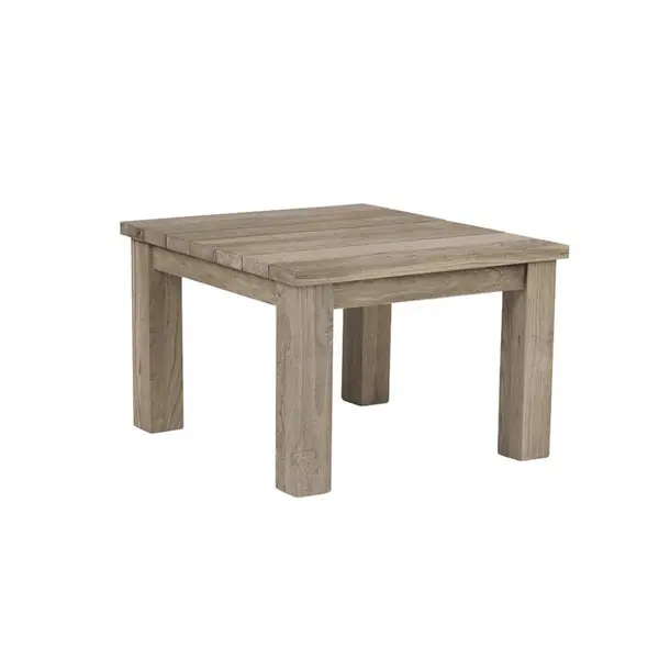 Viral Tuscany24"SquareSideTableDistressed/painted