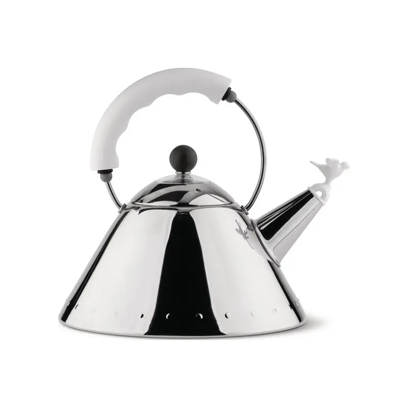 AlessiKettle with Bird Shaped Whistle Fresh Stock