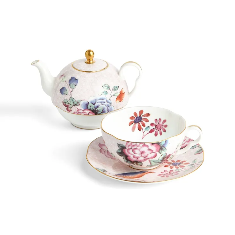 Free Shipping WedgwoodCuckoo Tea For One