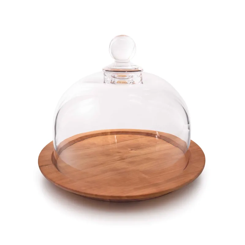 Simon PearceHartland Cheese Dome with Cherry Wood Base Budget