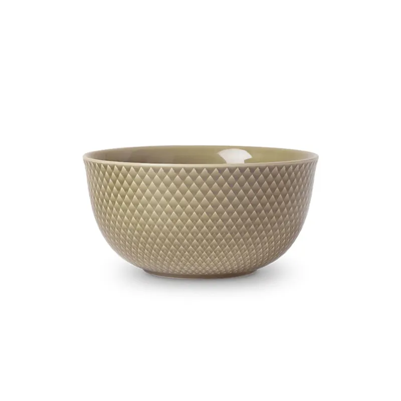 Lyngby PorcelaenRhombe Earth Serving Bowl Markdown