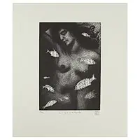 What I Don't UnderstandBlack and White Nude Etching Print Editor’s Pick