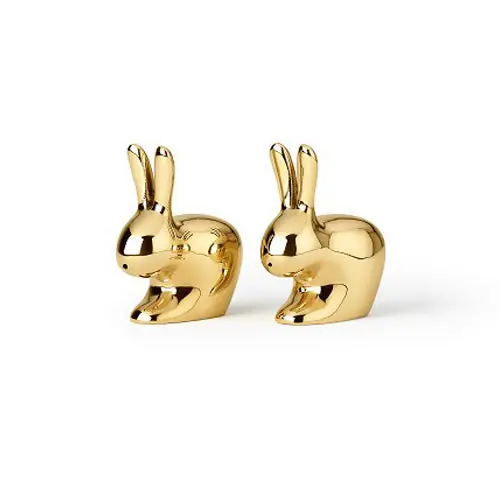 Ghidini 1961Rabbit Salt and Pepper Condiment Set Next Day Delivery