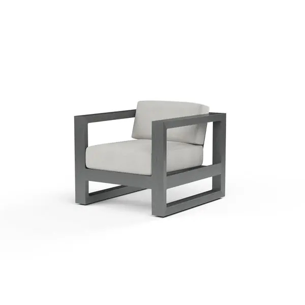 RedondoClubChairInCastSilver,NoWelt Time-Limited