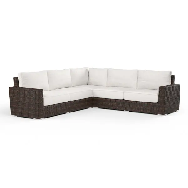 MontecitoSectionalInCanvasFlaxW/SelfWelt Free Delivery
